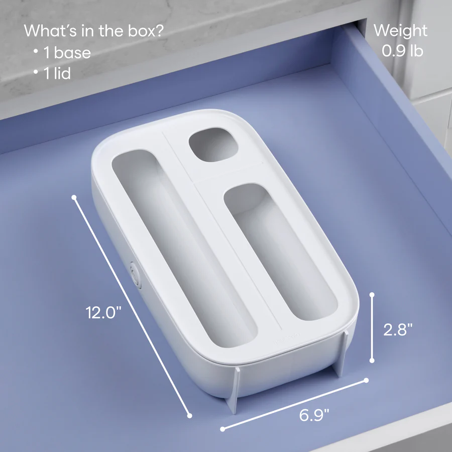 Food Bag Dispenser, 3 Slot