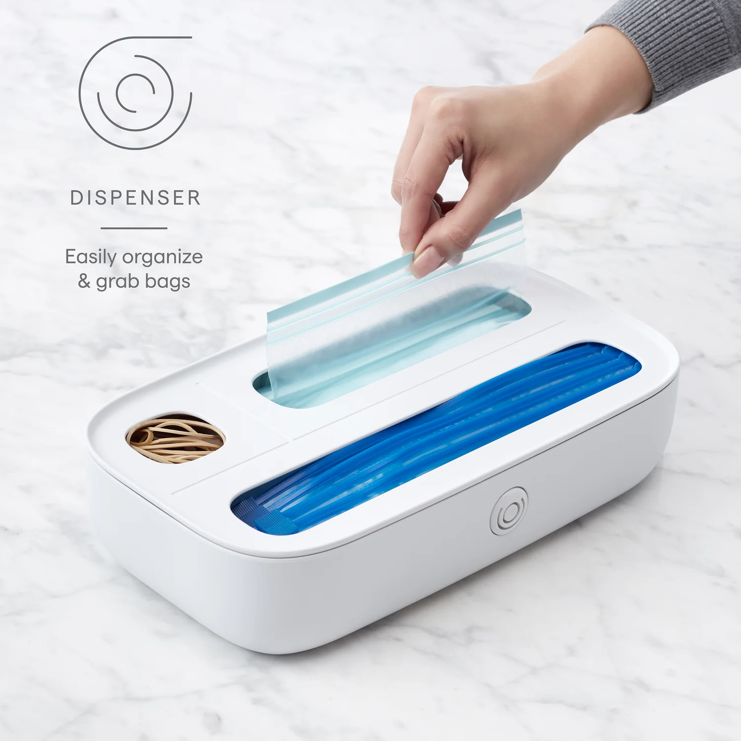 Food Bag Dispenser, 3 Slot