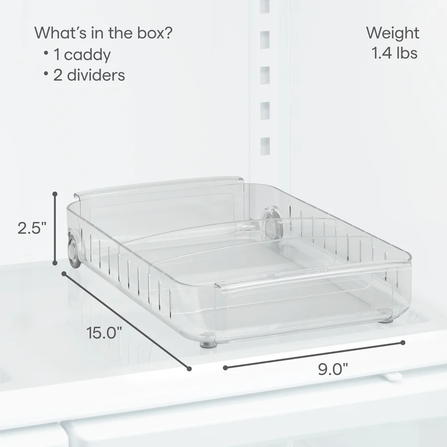Fridge Caddy, 9”
