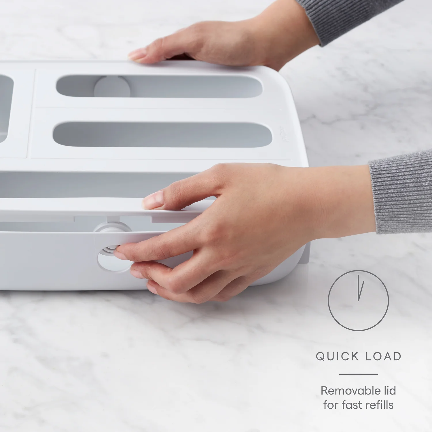 Food Bag Dispenser, 4 Slot