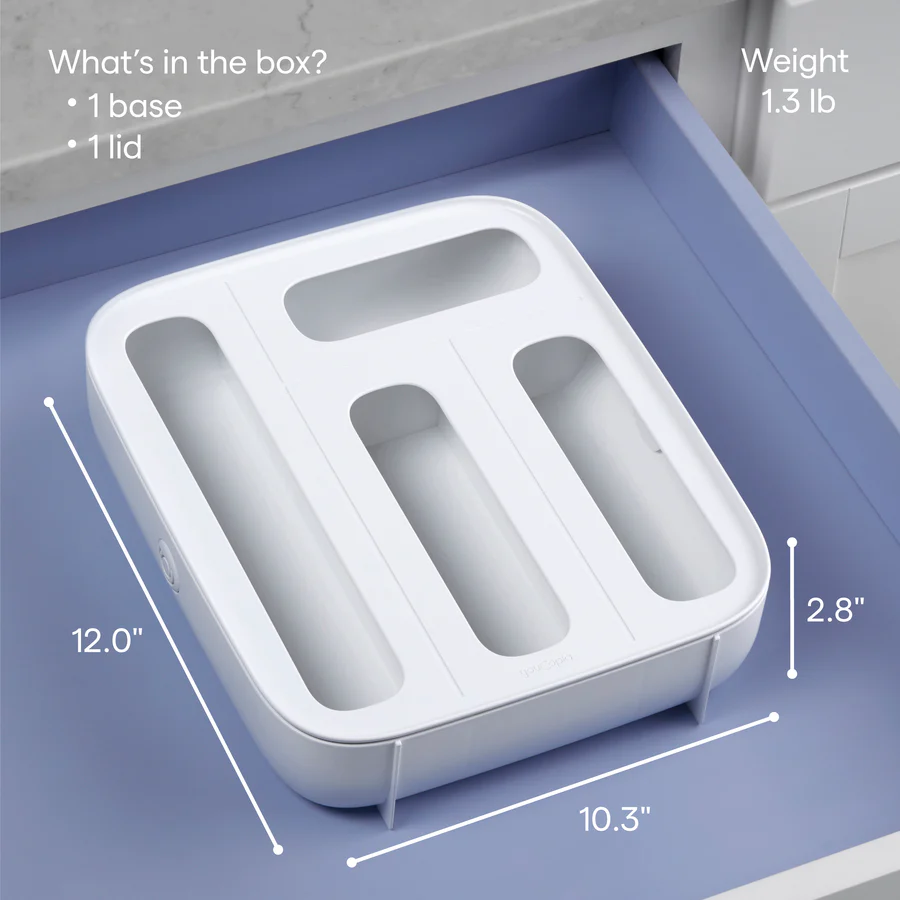 Food Bag Dispenser, 4 Slot
