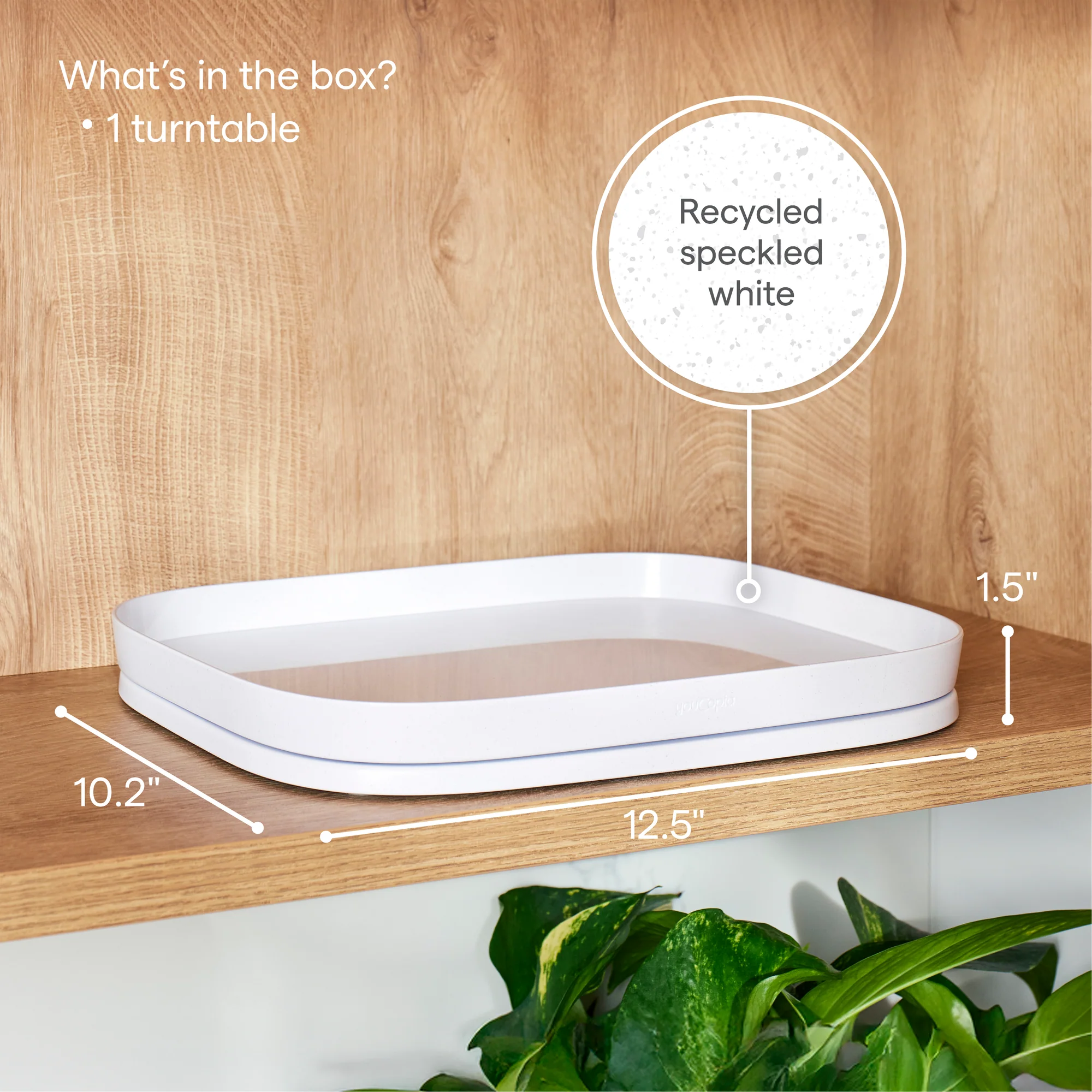Rectangle Turntable