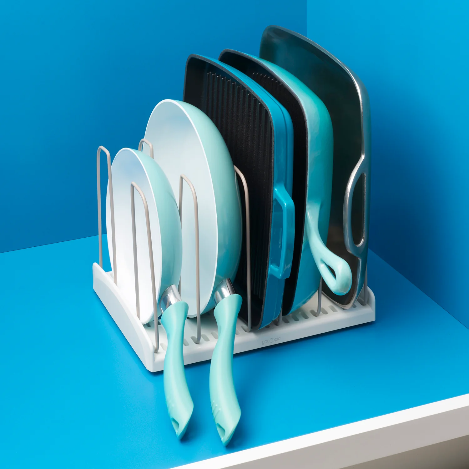 Cookware and Expandable Cookware Rack Extra Dividers